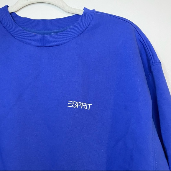 Esprit Blue Crewneck Sweatshirt - Picture 5 of 8